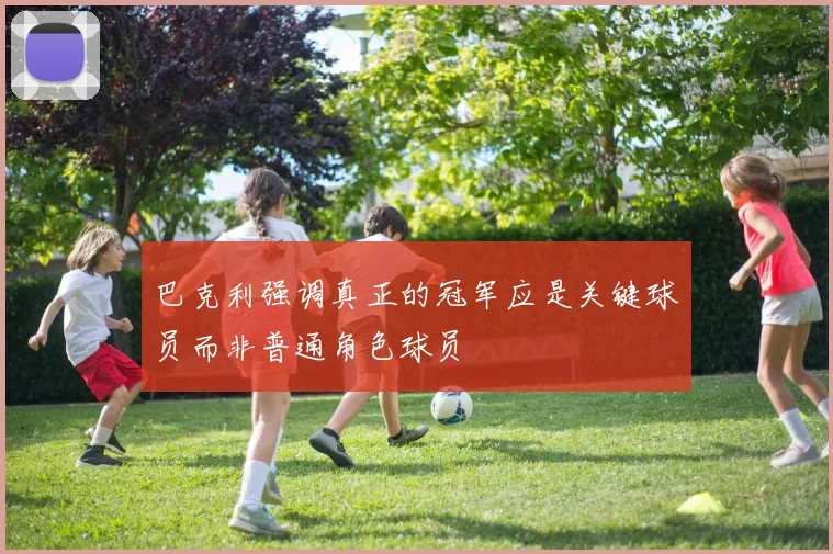 巴克利强调真正的冠军应是关键球员而非普通角色球员