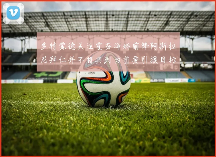多特蒙德关注霍芬海姆前锋阿斯拉尼拜仁并不将其列为首要引援目标